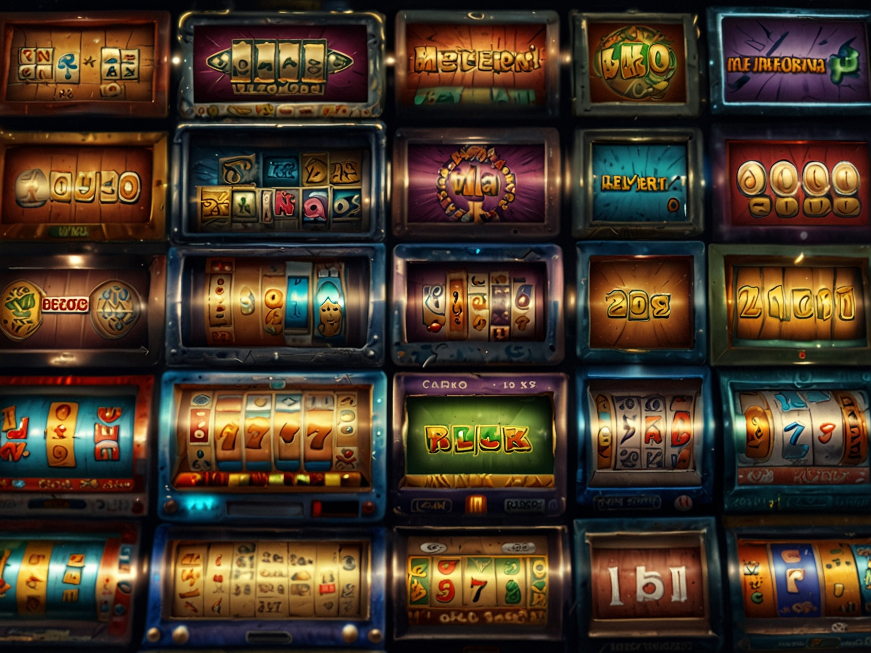 Logos de proveedores y juegos